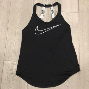 Nike Dri-Fit women’s black workout tank top